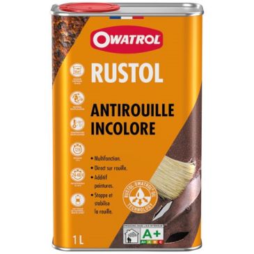 Antirouille Incolore - Rustol - Bidon 1 L