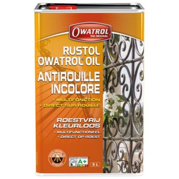 Antirouille Incolore - Rustol - Bidon 5 L