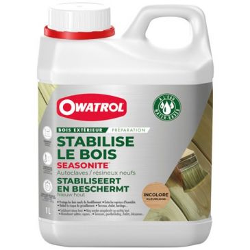 Seasonite stabilise/protège bois bidon 1 L