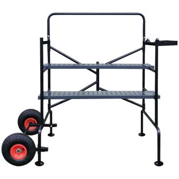 Echafaudage jardin pliable h.2m85 roues xxl brico