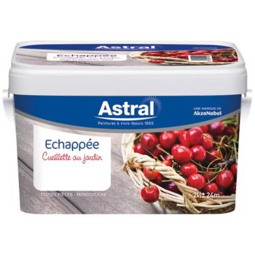 Peinture 2 L Echappée Satin - Cerise