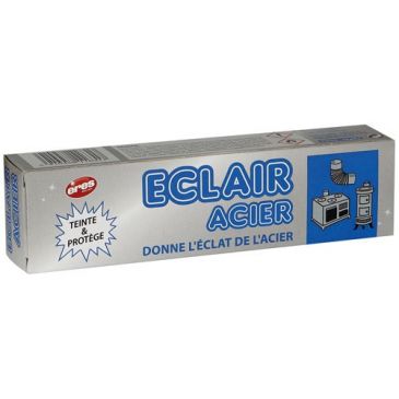 Éclair acier - polisseur - tube - 250 mL