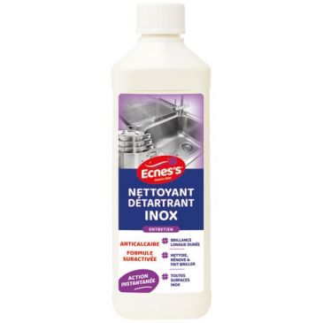 Nettoyant détartrant inox 500 ml