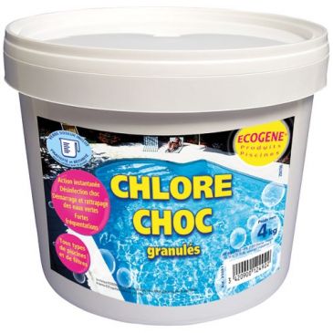 Écogene chlore choc granulés 4kg