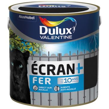 Peinture extérieure 2 L Mat Écran Fer - Noir