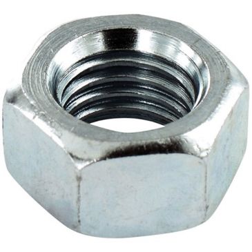 Ecrou hexagonal zingue 18 mm lot de 2