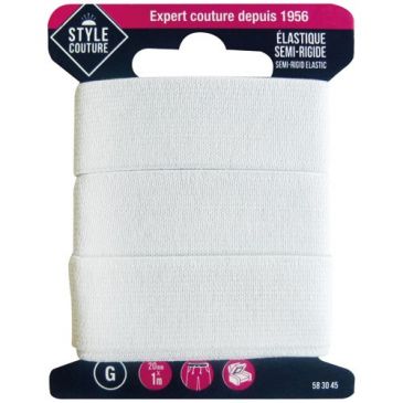 Elastique semi rigide 20mmx1m