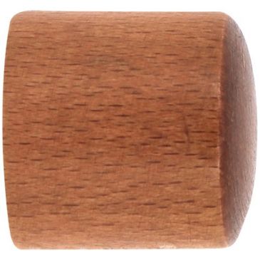 embout bois bouchon Ø28mm à visser merisier x2