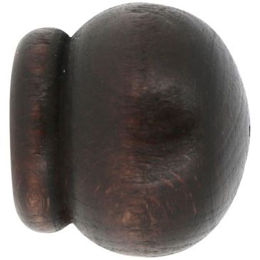 Embout boule anglais ø 20 x 2 noyer 