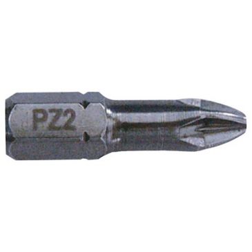 Embout pozidriv PZ1 longueur 25mm forgé bl3