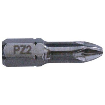 Embout pozidriv PZ3 longueur 25mm forgé bl3