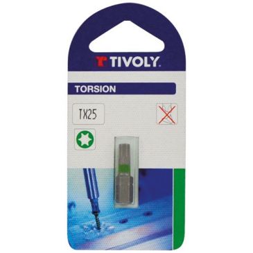 Embout torsion TX 20 L25 blister de 2