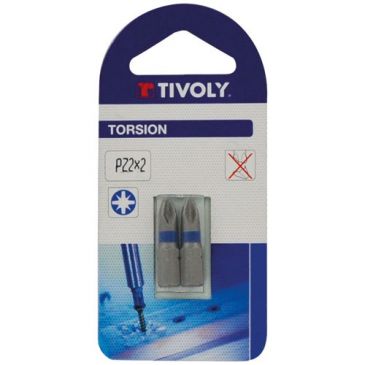 Embout torsion PZ 1 L25 blister de 2