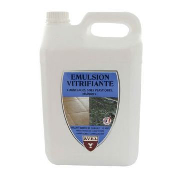 Emulsion vitrifiante carrelages et sols plastiques incolore 5 L