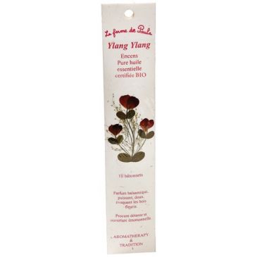 Encens indien ylang ylang bio x 10