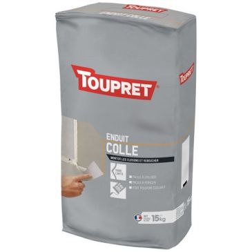 Enduit colle intérieur poudre 15kg blanc