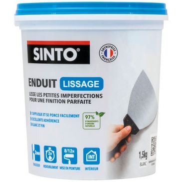 Enduit de lissage intérieur pate 15kg