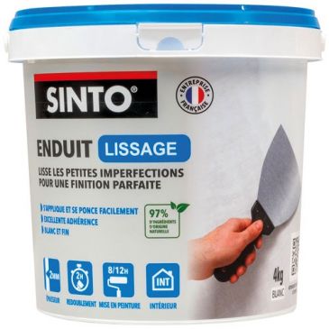 Enduit de lissage intérieur pate 4kg