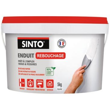 Enduit de rebouchage intérieur pâte 5kg