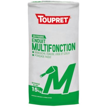 Enduit intérieur multifonction poudre 15kg blanc