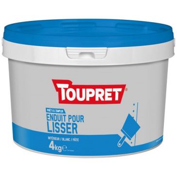 Enduit lissage intérieur pâte 4kg blanc