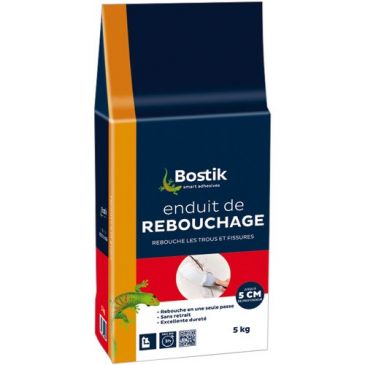 Enduit rebouchage en poudre 5kg