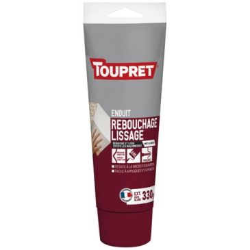 Enduit de rebouchage lisse extérieur - Blanc - 330 g