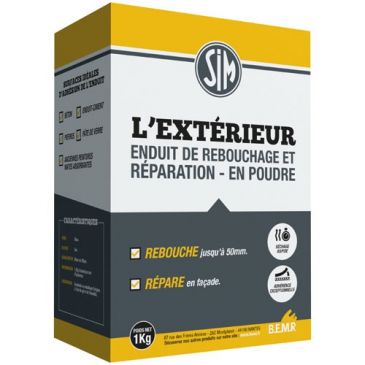 Enduit Sim extérieur 1kg