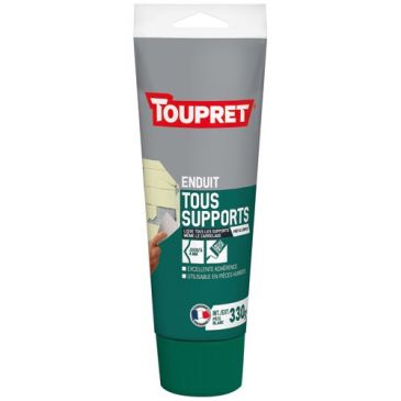 Enduit tous supports intérieur extérieur - Blanc - 330 g