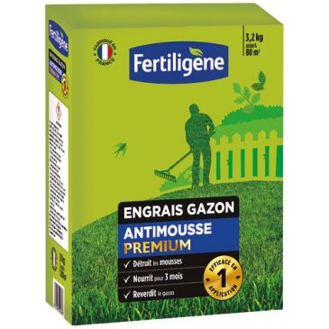 Engrais+antimousse Premium 3.2 kg  80 m² UAB