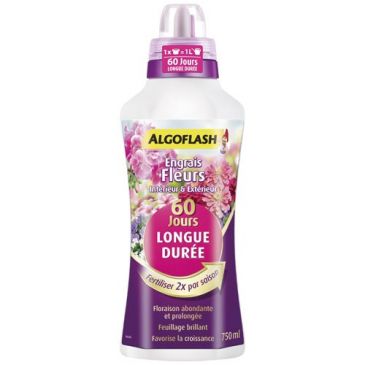 Engrais fleurs longue durée 60 jours 750 ml
