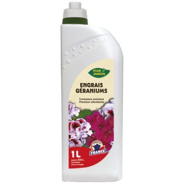 Engrais géraniums 1l npk