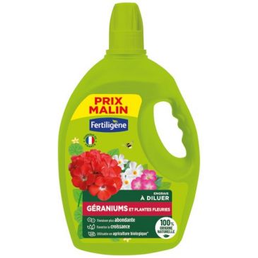 Engrais géraniums et plantes fleuries  UAB 2.5 L