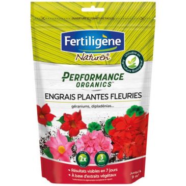 Engrais plantes fleuries  Géraniums, dipladénias 800g