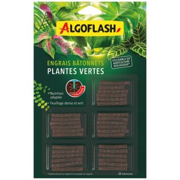 Engrais plantes vertes UAB bâtonnets x 30