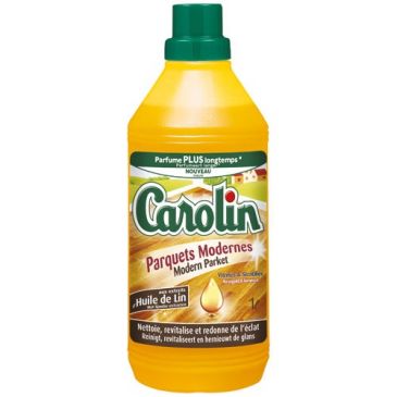 Entretien parquets vitrifiés stratifiés Carolin 1L
