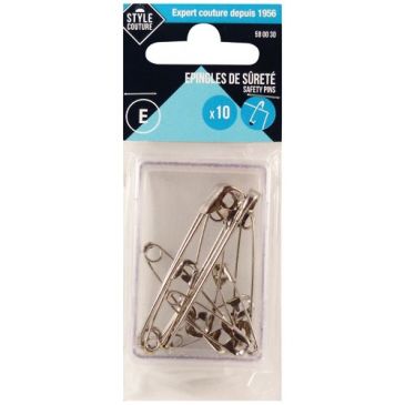 Epingles de sureté x 10