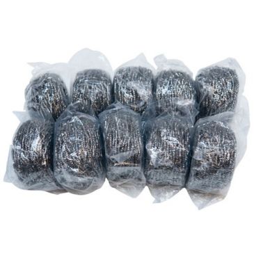 Éponge boule inox 60g x10 500909