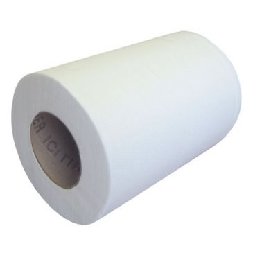 Essuie main blanc 200f 20x25 cm pure pate gauffree collee
