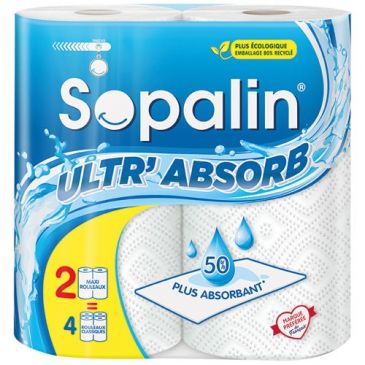 Essuie tout 2rlx=4rlx classique sopalin