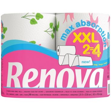 Essuie tout decore maxi absorption xxl spring 2 rlx