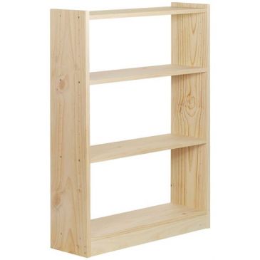 Etagère pin 4 tablettes H120.7 x L79.6 x P25cm