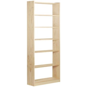 Etagère pin 7 tablettes H216.7 x L79.6 x P25cm