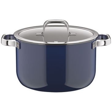 Faitout haut 24 cm Bleu Foncé - Fusiontec Mineral Pro