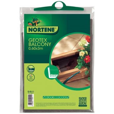 Feutre de drainage Geotex Balcony gris 3x0.60m