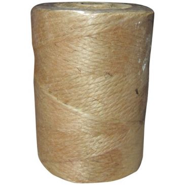 Ficelle jute - 0.8/2 - D2 mm env. rolls sur tube - 1 Kg - L : 400 m