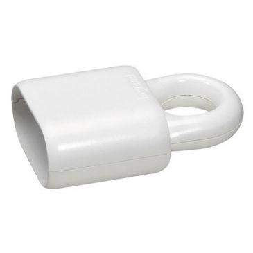 Fiche femelle 2p 6a plastique blanc s/c