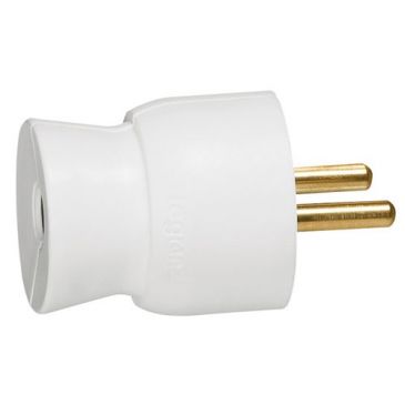 Fiche mâle 2p+t blanc vrac