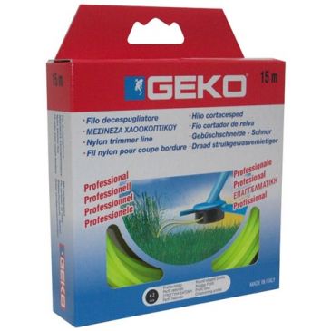 Fil nylon rond pour coupe bordure D.1.6mmx15m