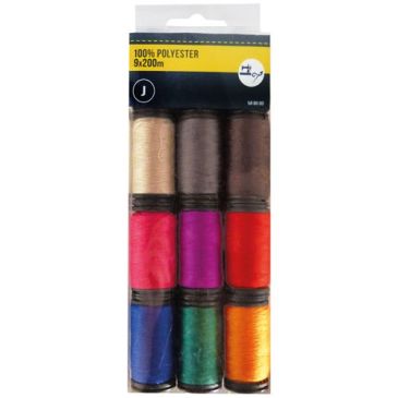 Fil polyester assortis no1